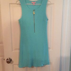 Lilly Pulitzer Aqua Blue knit dress